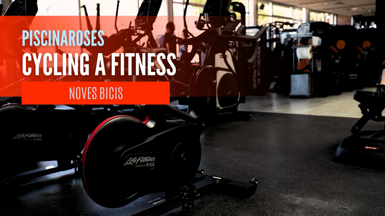 Noves bicis cycling també a la sala fitness!