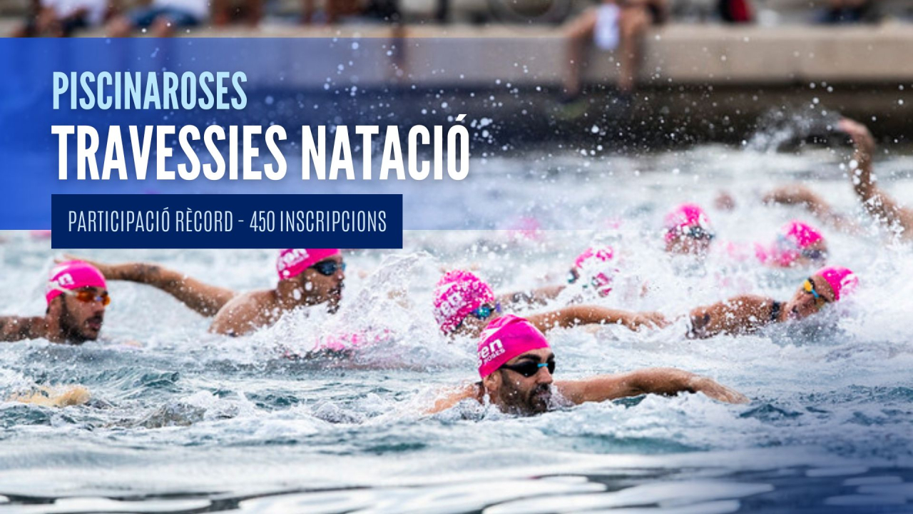 450 inscripcions a la 89a edició de les Travessies de Natació de Roses